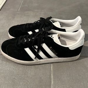 Adidas Gazelle black suede